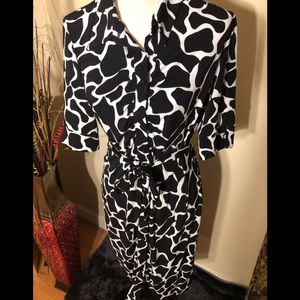 Ladies wrap dress